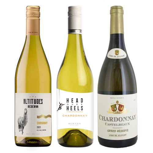Chardonnay Treble Wine Set - Award-Winning